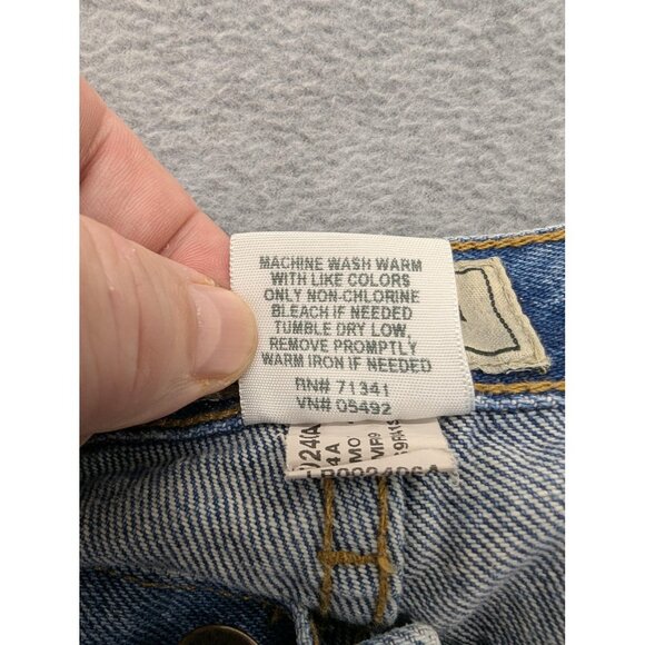 L.L.Bean Jeans Mens 40x34 Blue Relaxed Fit Straight Leg Zip Fly Cotton Denim - Picture 14 of 15